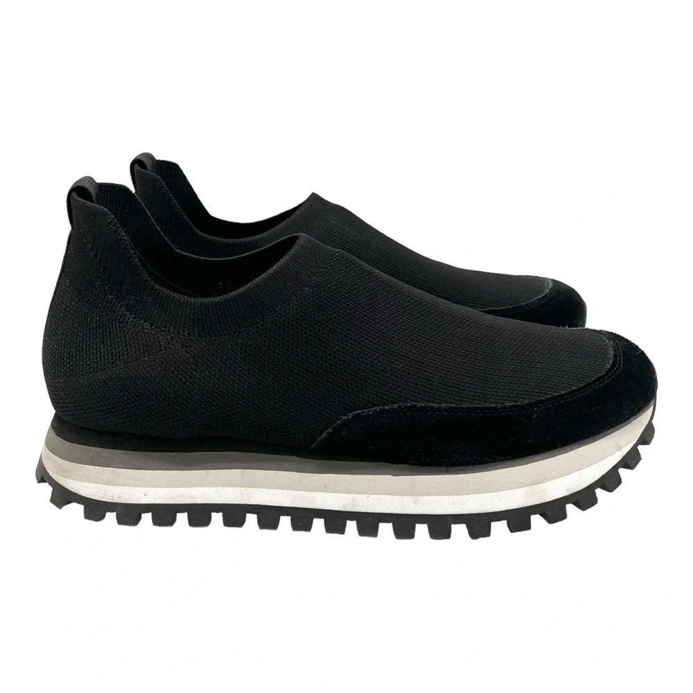 Blondo Lakelyn Black Mesh Sock Comfort Sneakers Walking Shoes Women’s 9 - Picture 3 of 15